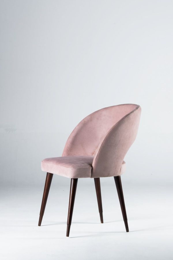 كرسي همسة المخمل للطعام